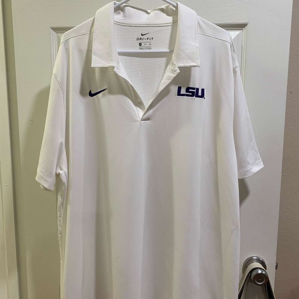 XXL LSU Dri fit Nike shirt